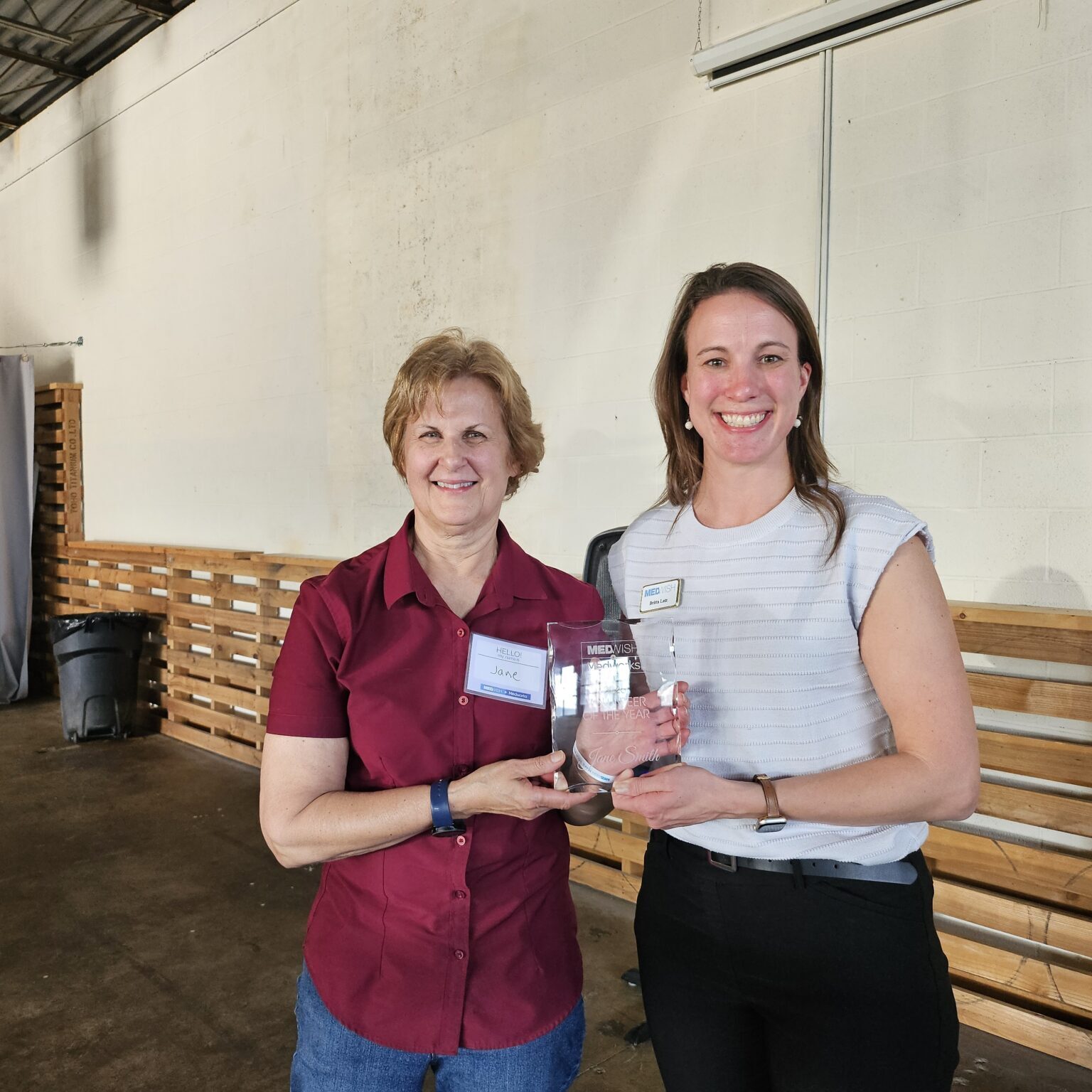 Jane Smith and Britta Latz Jane Smith and Britta Latz